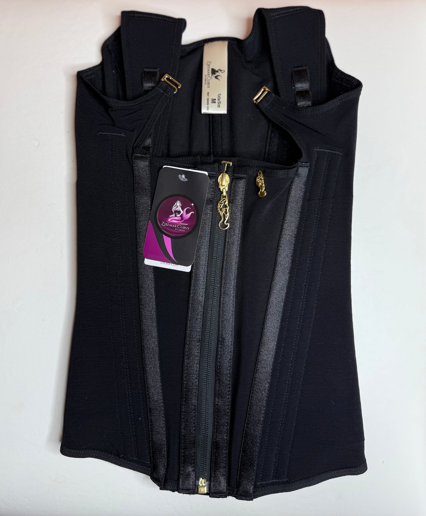 CINTURILLA CHALECO DE ZIRENA NEGRO